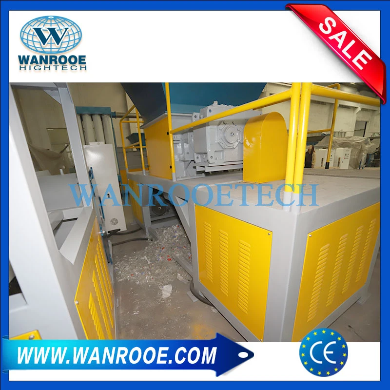 100-3000kg/H Waste Lady Napkin and Pad Shredder Baby Diaper Shredder Machine