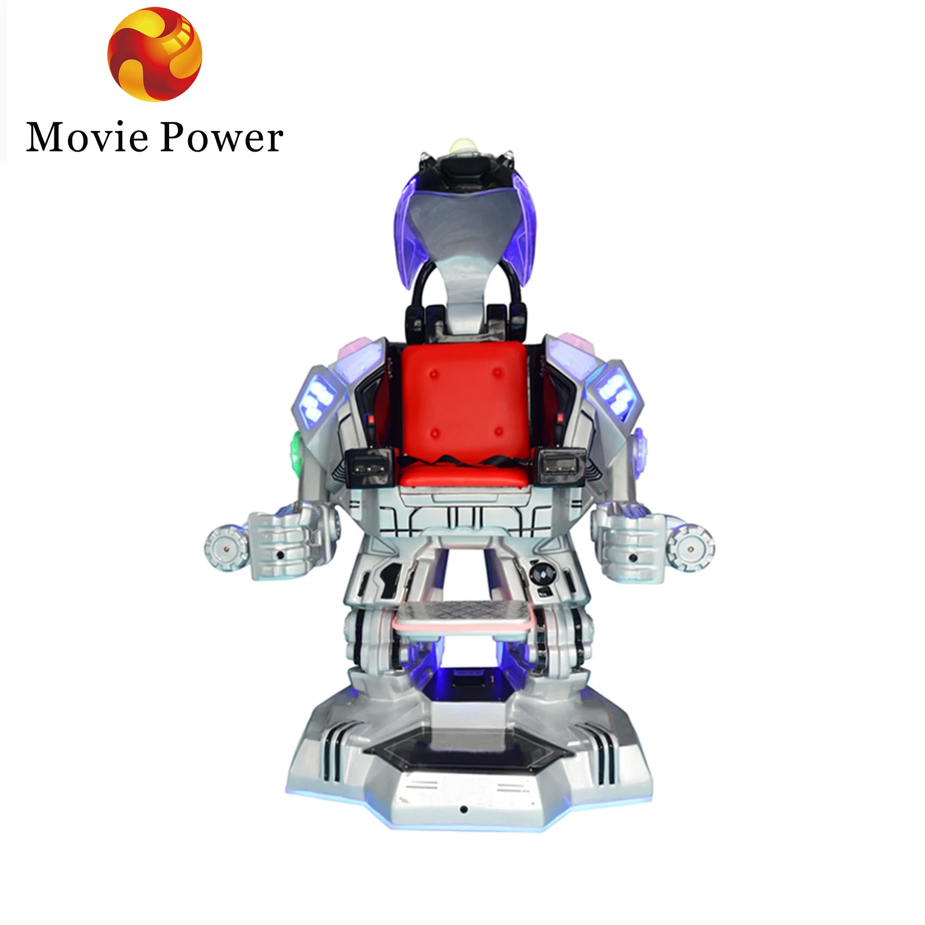 Other Amusement Park Kids Rides Outdoor Square Electronic Robot Rides for Business