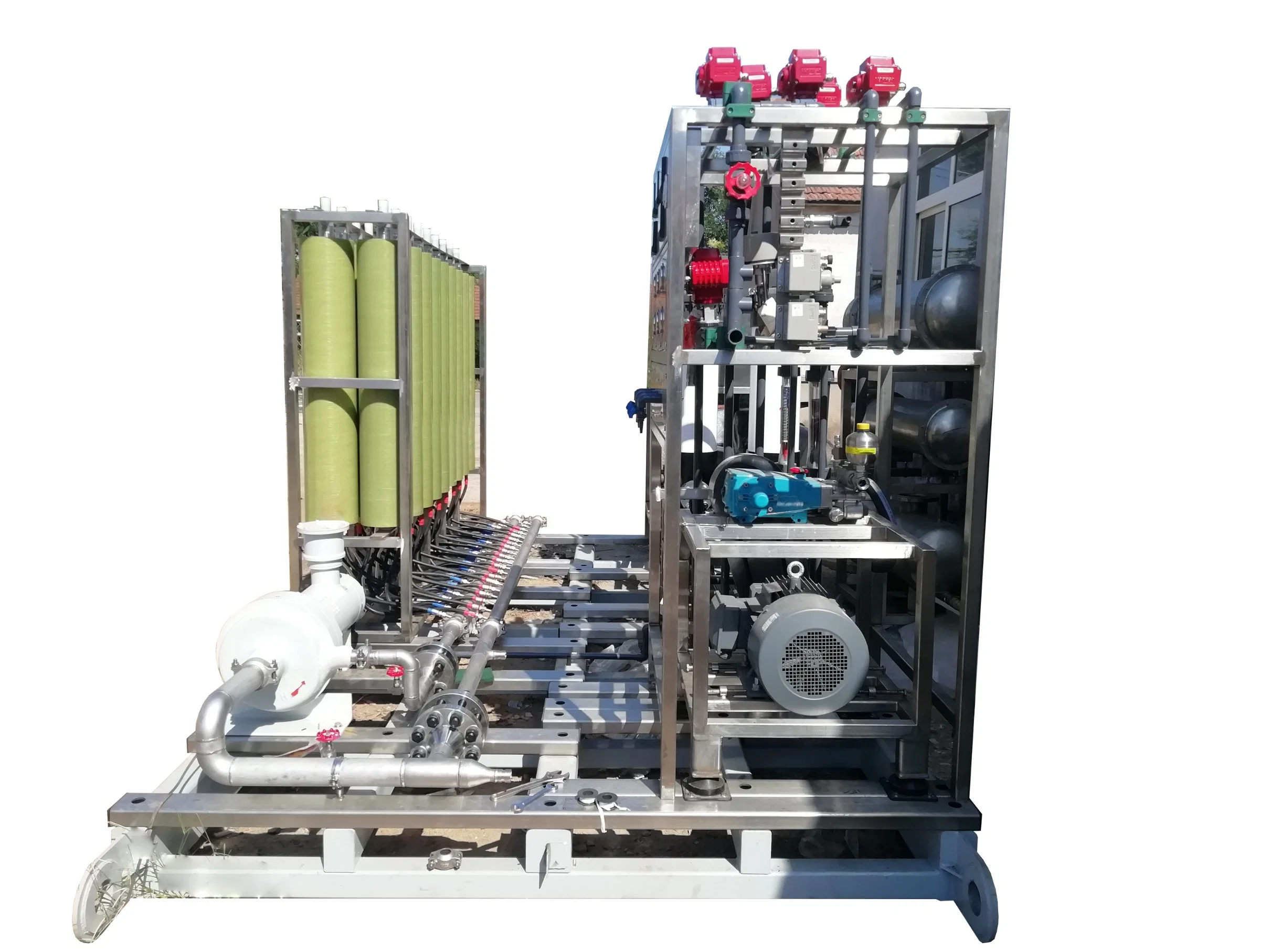 100m3/D dt RO Промышленные отходы воды Отсева воды нулевой сброс Оборудование для лучевой терапии/аппарат/устройство/учреждение