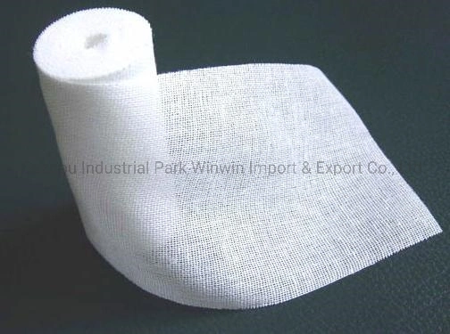 Los productos médicos de rollo de gasa de algodón para uso hospitalario