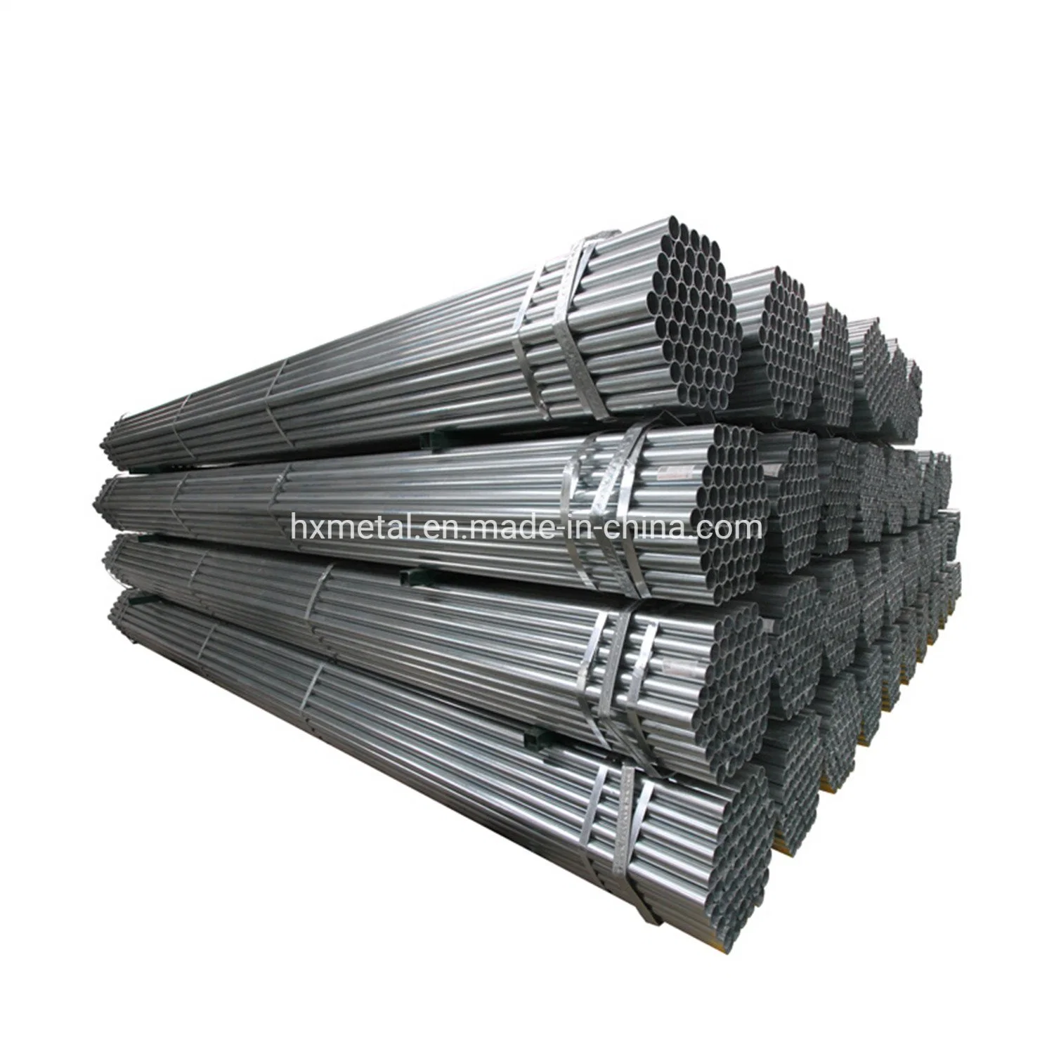 ASTM A36 Rectangular Bras Hollow Furniture 8 Inch Tube Threaded Hot DIP Galvanized Round Steel Pipe