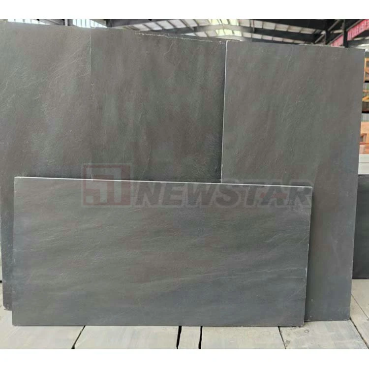 Venta al por mayor Piedra Natural Slate Negro 8mm Precio de Piedra de pizarra Roofing Pizarra