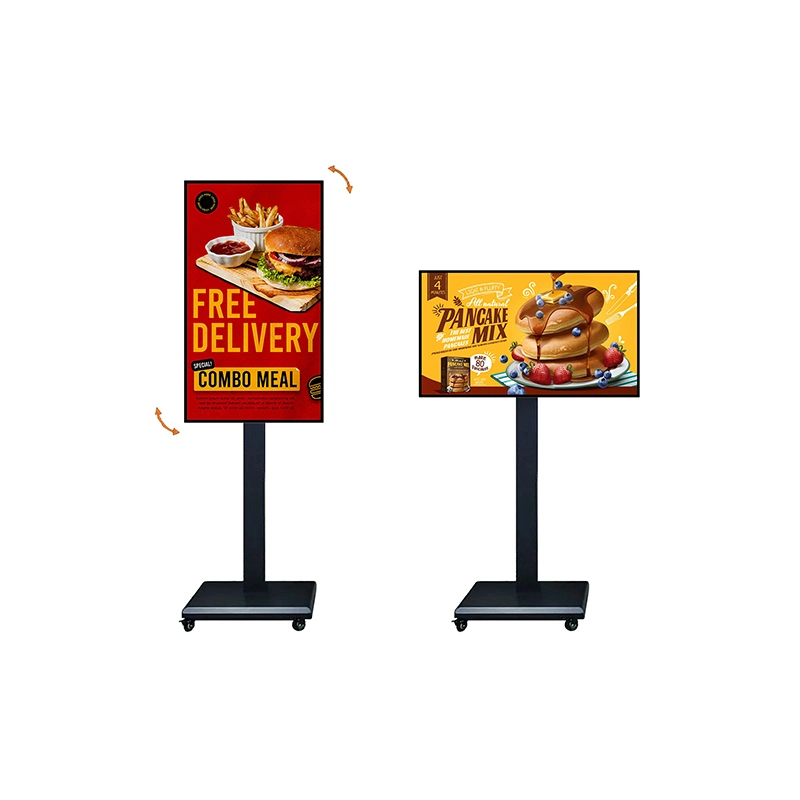 Signalisation vidéo portable 55" LCD lecteur numérique