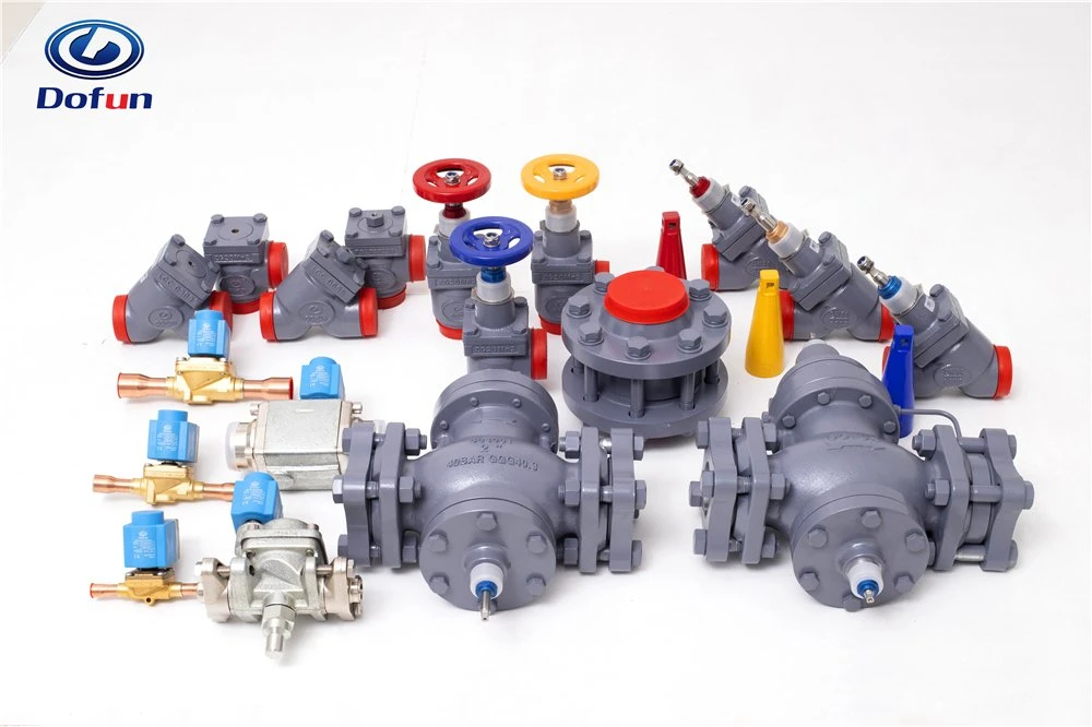 Industrial Refrigeration Cold Storage Connecting Condensing Cooling Equipment Valve