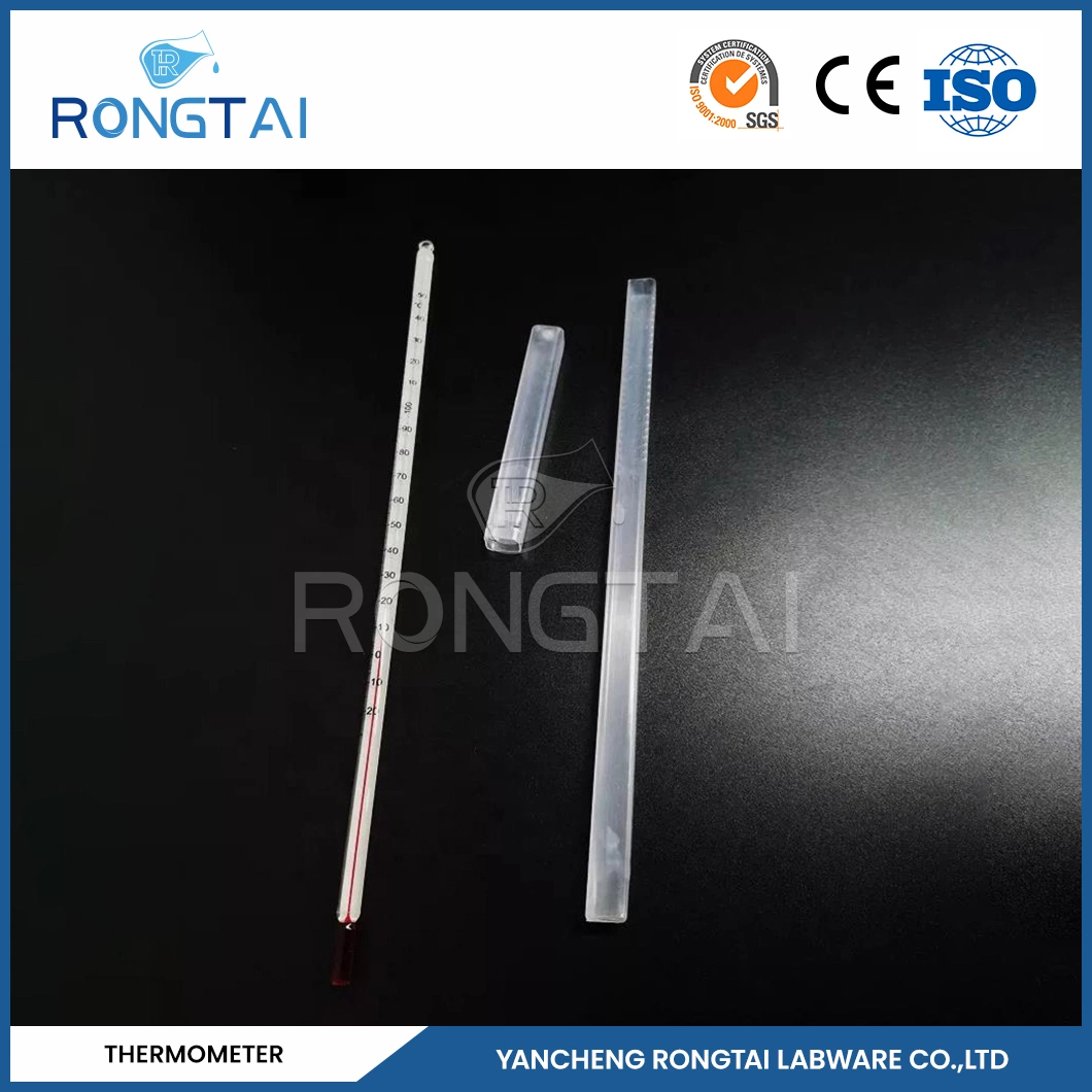 Rongtai Industrial Thermometers Manufacturing Mercury Thermometer High Temperatures China Mercury Free Thermometer