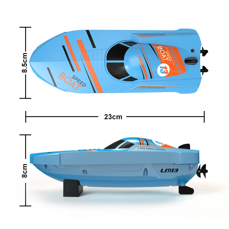 Wholesale/Supplier Plastic Remote Control RC Twin Motor Racing Speed Boat Toys for Kids