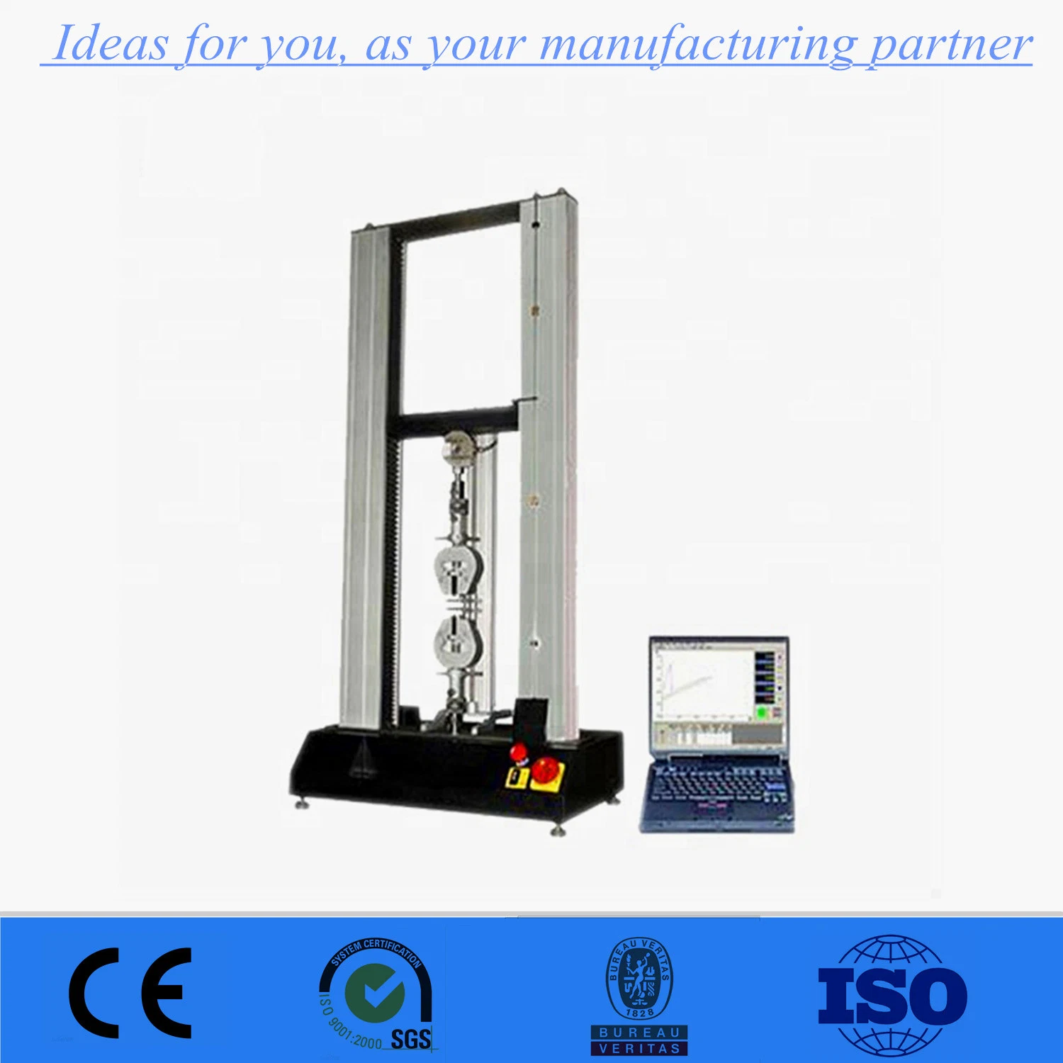 Static Universal Material Strength Fatigue Tensile Compression Testing Machine