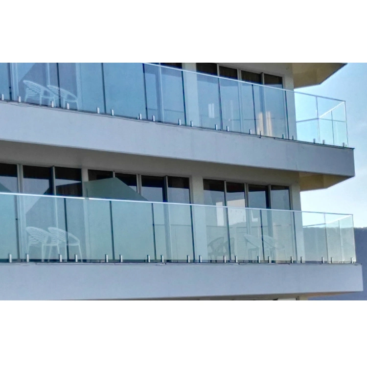 High Grade Stainless Steel Spigot Glass Railing for Terrace