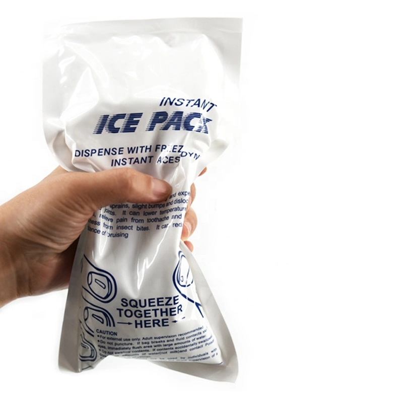 Disposable Ice Pack Cooling Bag Instant Cold Pack Fast Release Coldness Bag