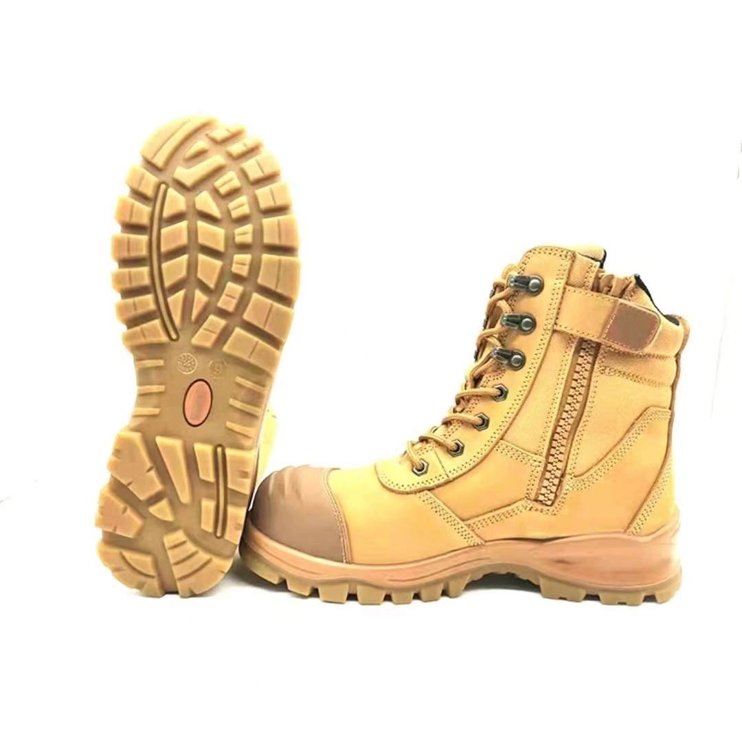 Steel Toe Cap Safety Work Boots Safety Lace up Shoes with High quality/High cost performance  AS/NZS