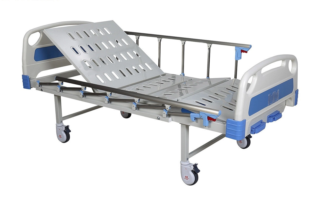 Yx-D-3 (A3) Factory Price Hospital Furniture Two Crank Medical Manual Bed