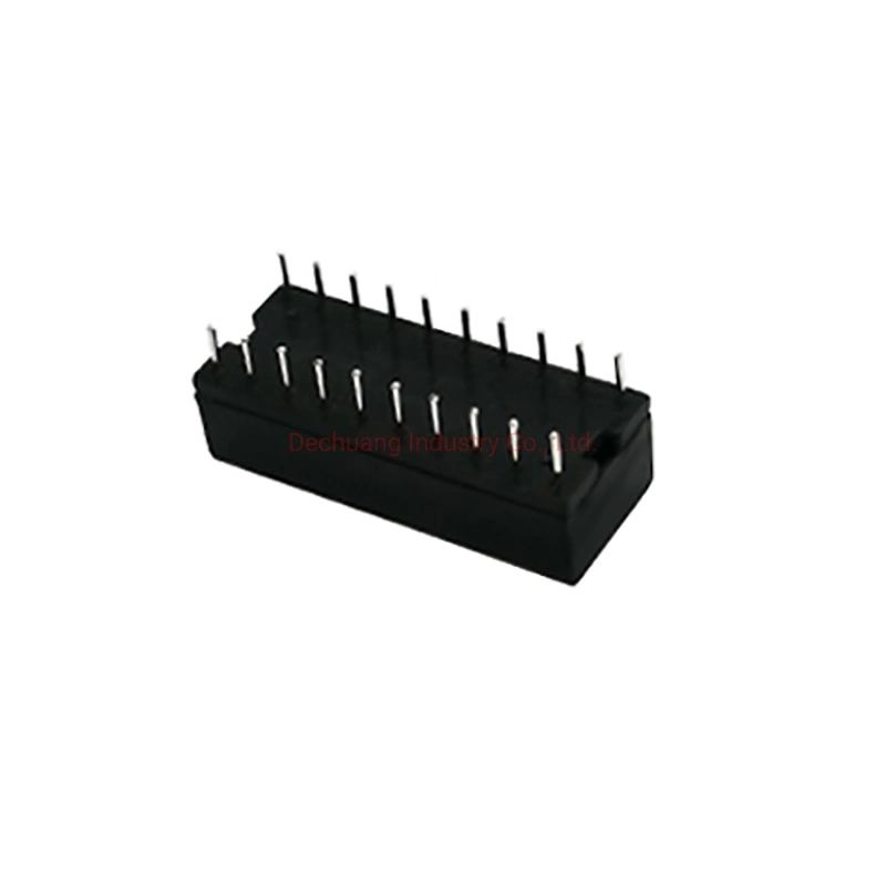 D82001d Single Port 1000 Base-T 20pin DIP Industrial-Grade Ethernet LAN Transformer