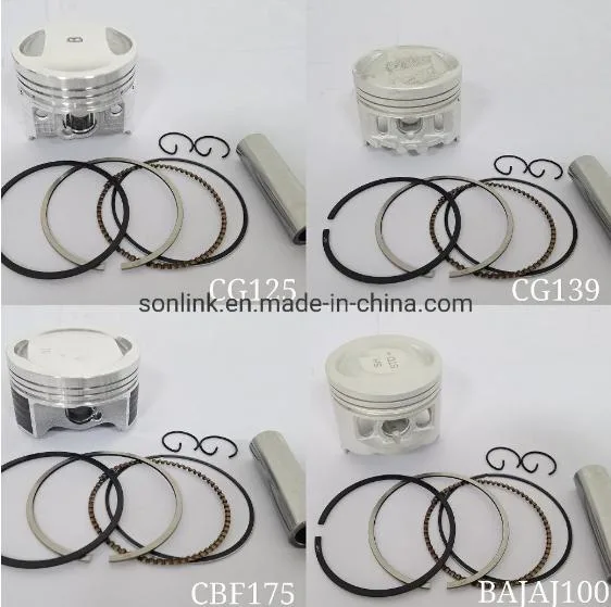 Honda Motorccycle Piston Cg125/Cg139/Cg200/Cg100/Cg150 Motorcycle Parts