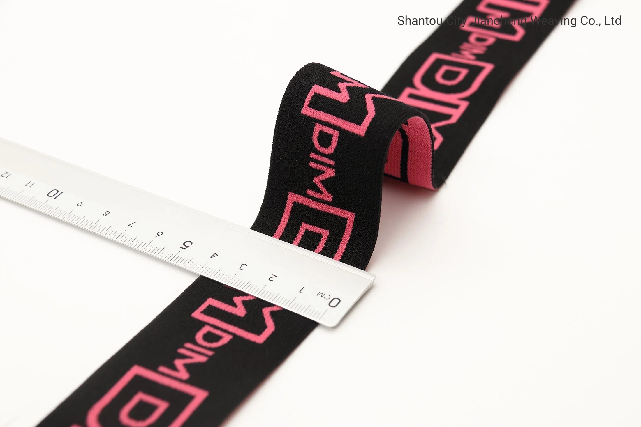 Underwear Waistband Soft Durable Jacquard Ribbon Customized Pattern Color Elastic Band