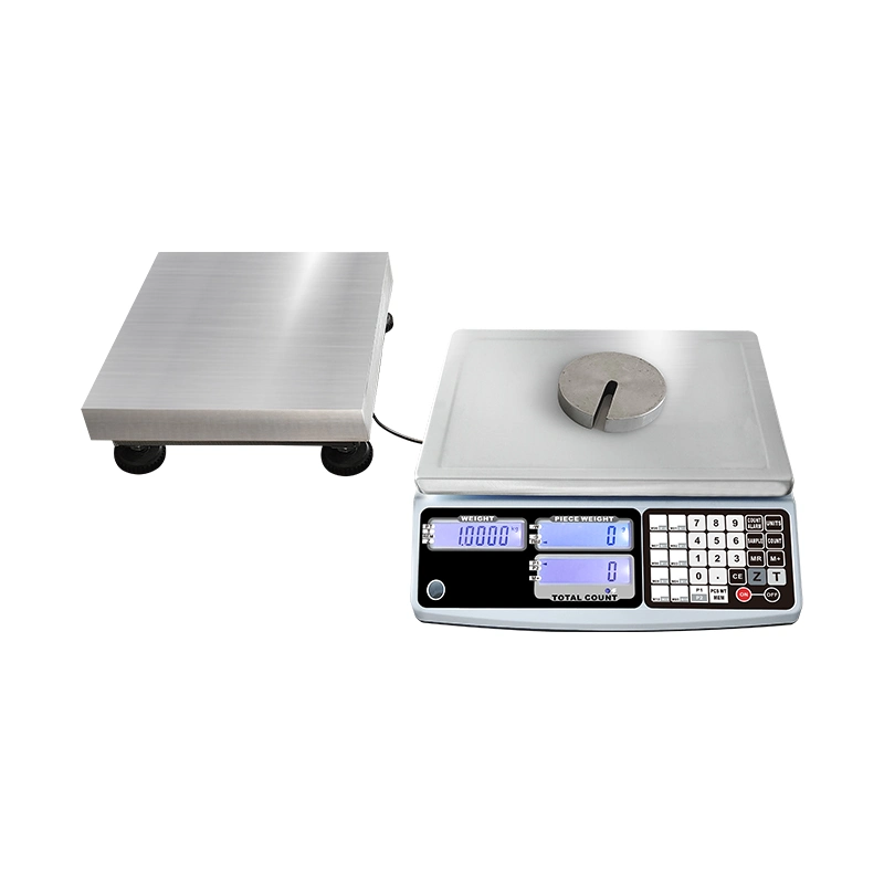 60kg Good Quality Dual Counting Scale Connect to a Big Platform Counting Scale