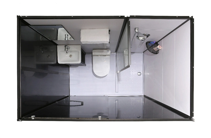 Ducha hidromasaje Masaje combinado con estructura de aluminio cepillado y vidrio templado, con luces LED, Ventilador portátil unidades de baño Kit Baño Ducha Room