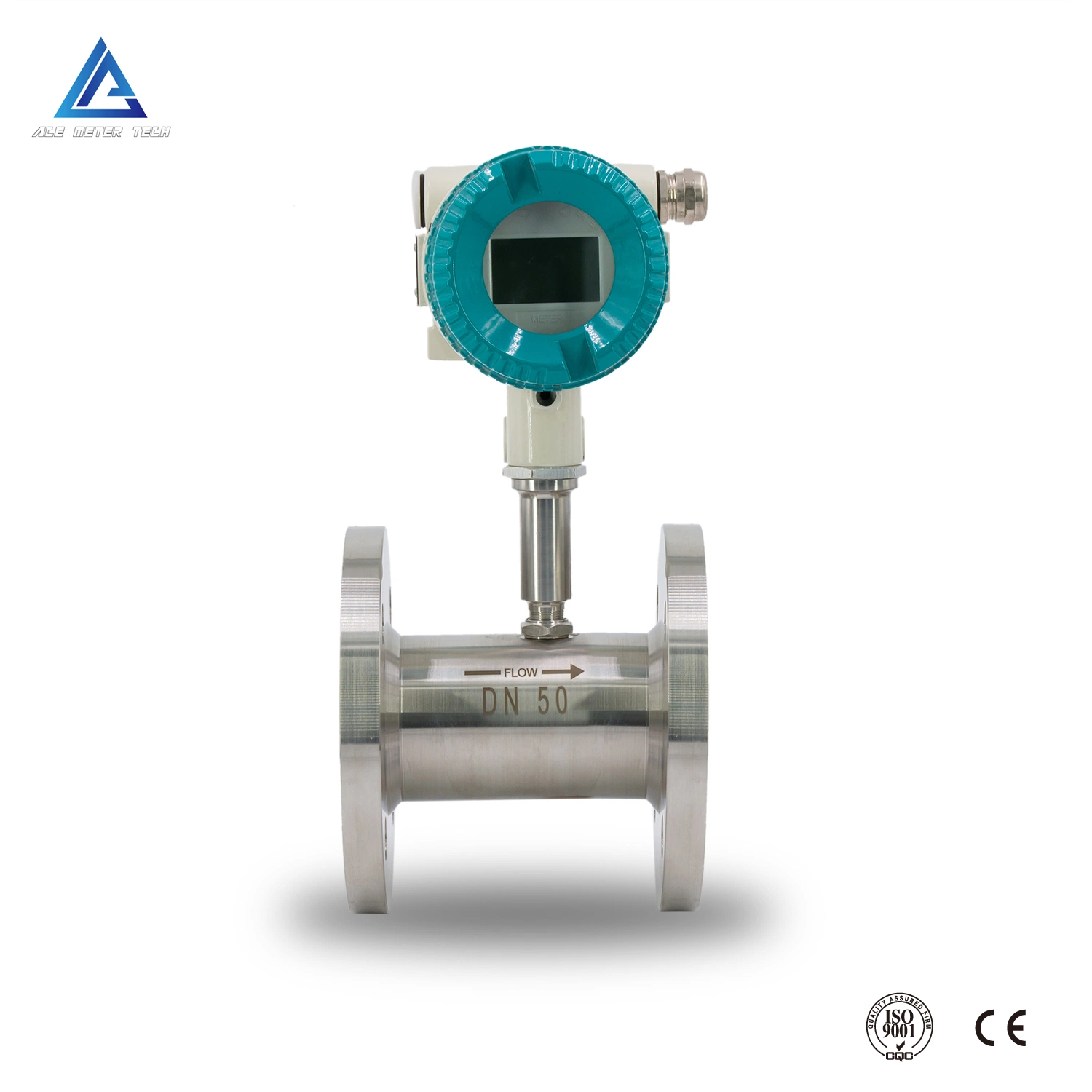 RS485 Signal Sanitary Liquid Turbine Flowmeter Food Grade Liquid Turbine Flow Meter for Alcohol