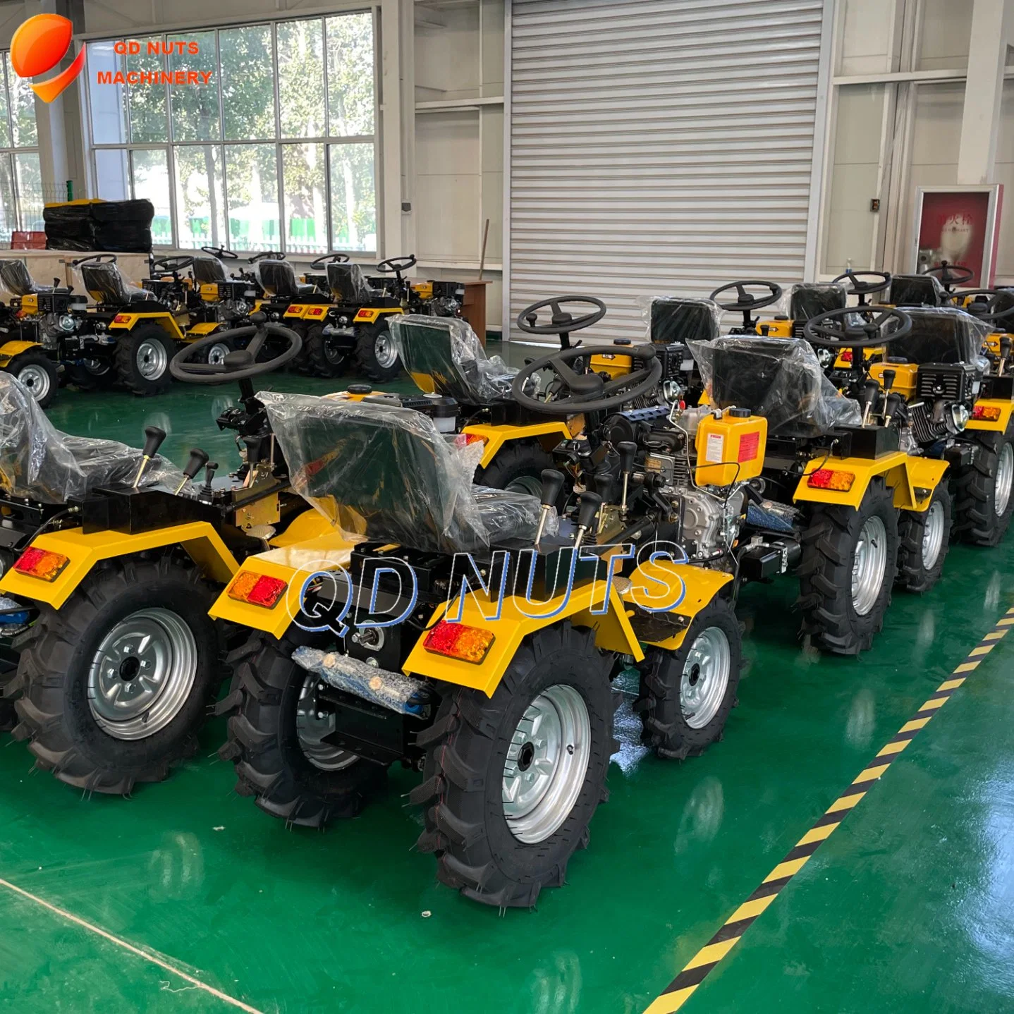 Chinese High quality/High cost performance  12-18HP Compact Farming Equipment Agricultural Machinery Small Tractors Garden Tractor Mini 4X4 4WD for Agriculture Farm Tractor with CE