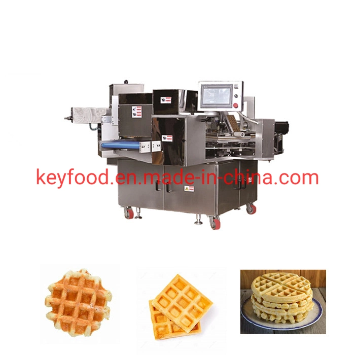 Machine à gaufre automatique de la ligne de production de gaufre fourrée approuvée ce