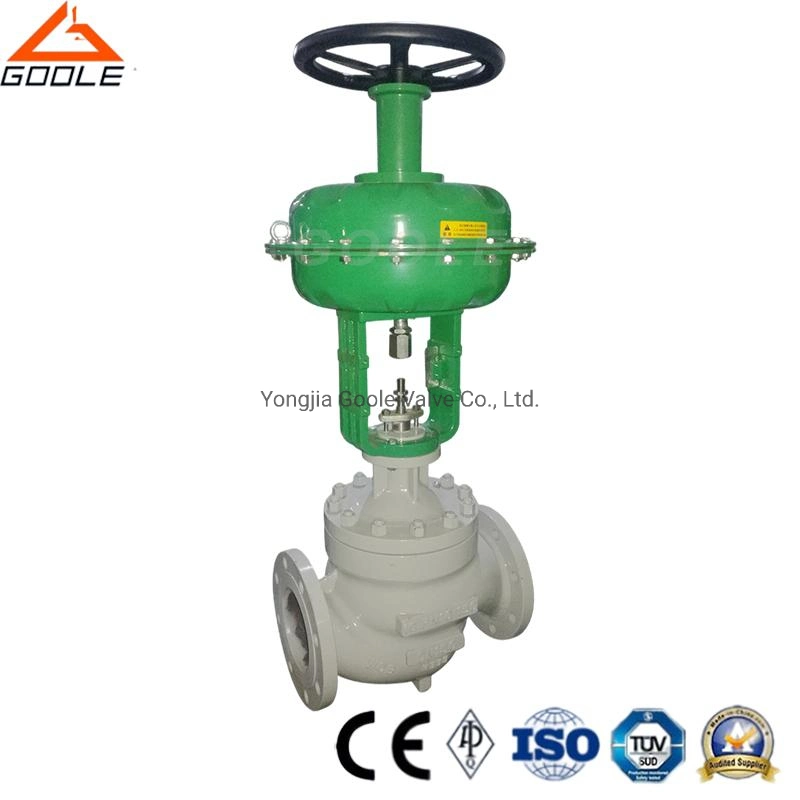 Equal Percentage Low Noize/Whisper Trim Anti-Cavitationi Type Pneumatic/Electric Globe Control Valve/Flow Pressure Regulating Valve