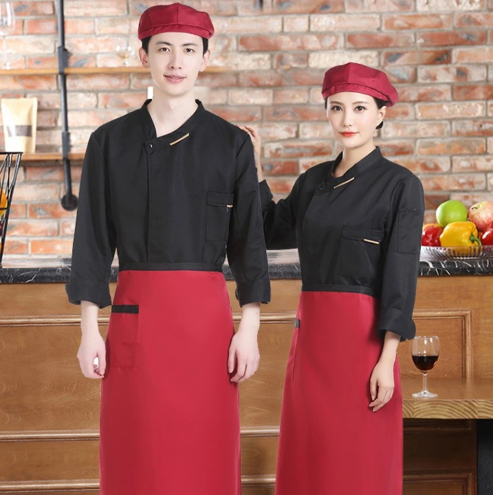 El hotel más nuevo de fábrica China de diseño de Uniformes Ropa de trabajo del personal de la marca de ropa unificado Restaurante