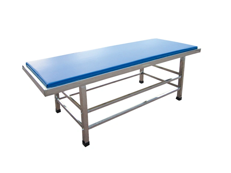 Cama de massagem médica da mesa de exame portátil de aço inoxidável do hospital EXP-A38