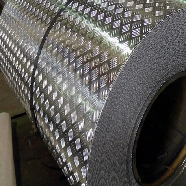 5052 Bright Finish Aluminum Diamond Plate / 3003 Aluminum Checker Plate Coils