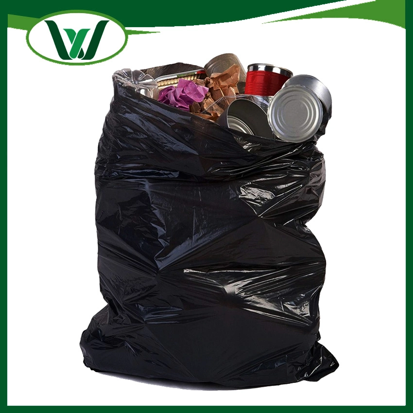 Eco Friendly HDPE Cornstarch Plastic Garbage Bags