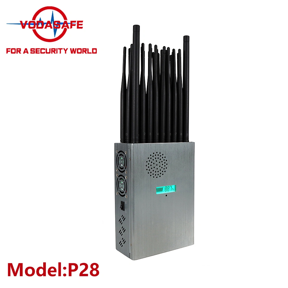 Vodasafe Global Multi-Use Handheld 27 Antenna GPS Jammer