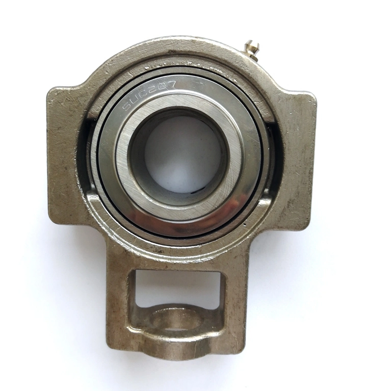 Agricultural Machinery Seat Outer Spherical Bearing Ssucp205 Ssucfl205 Stainless Steel Pillow Block Bearing with Square Seat