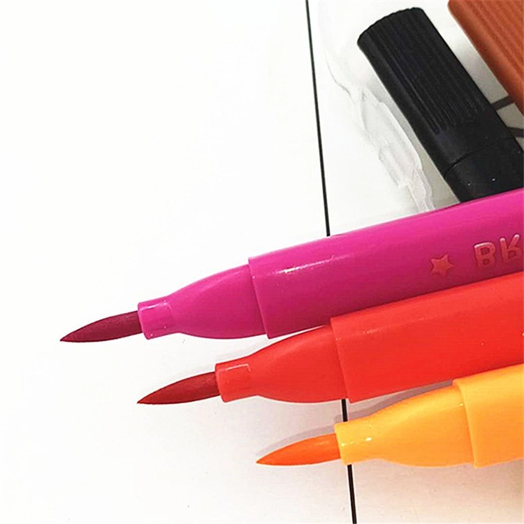 New Design High quality/High cost performance Brush Tip Markers Soft Nib Triangle Watercolor Pens