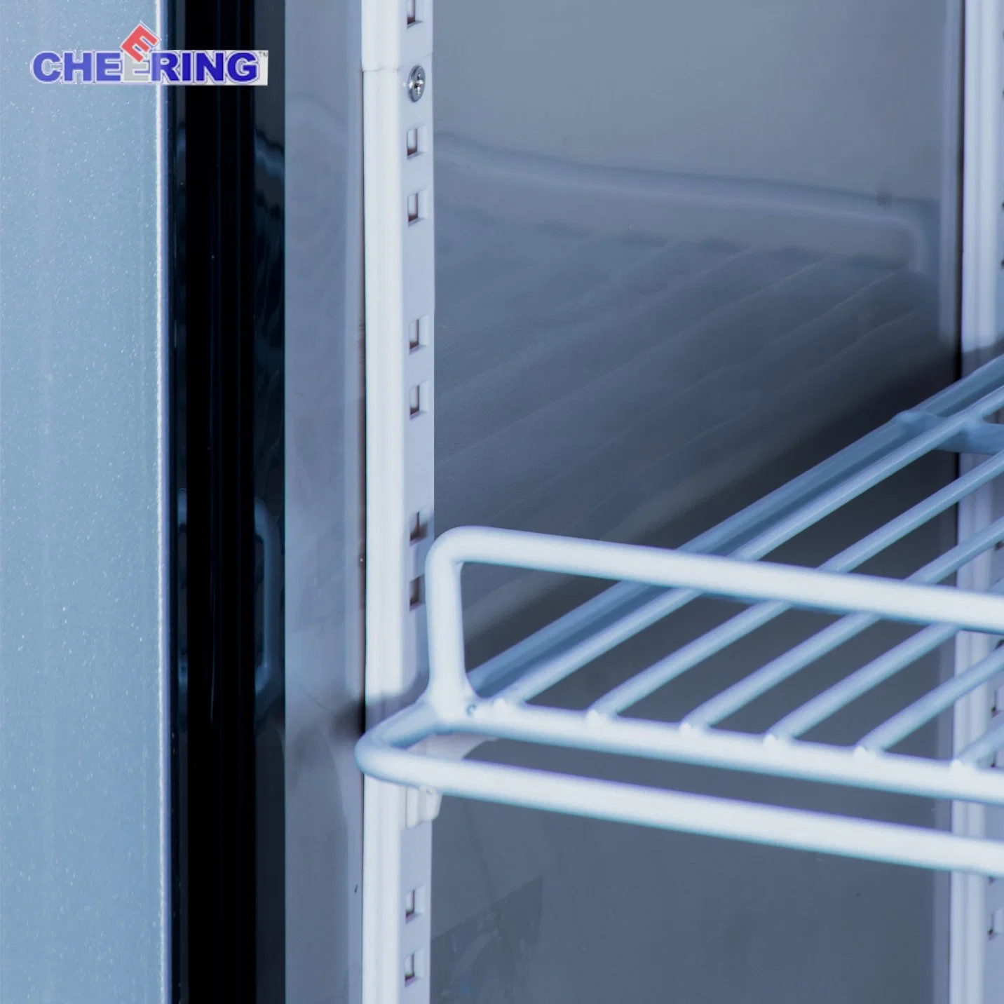 Commercial 1 Glass-Door Beverage Display Air Freezer for Supermarket