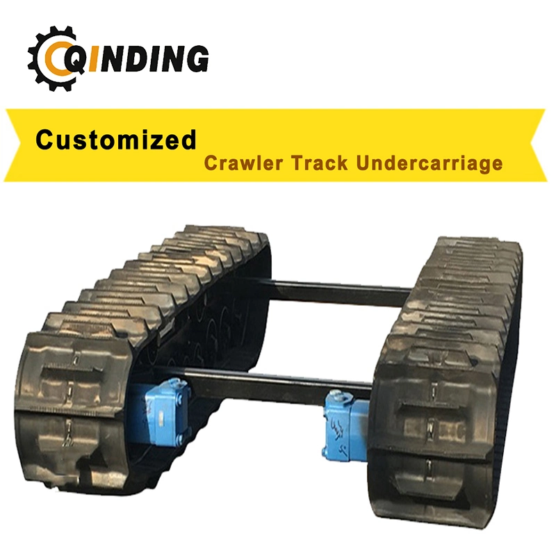 Custom Hydraulic 5-10 Ton Crawler Track Undercarriage System for Drilling Rig Equipment