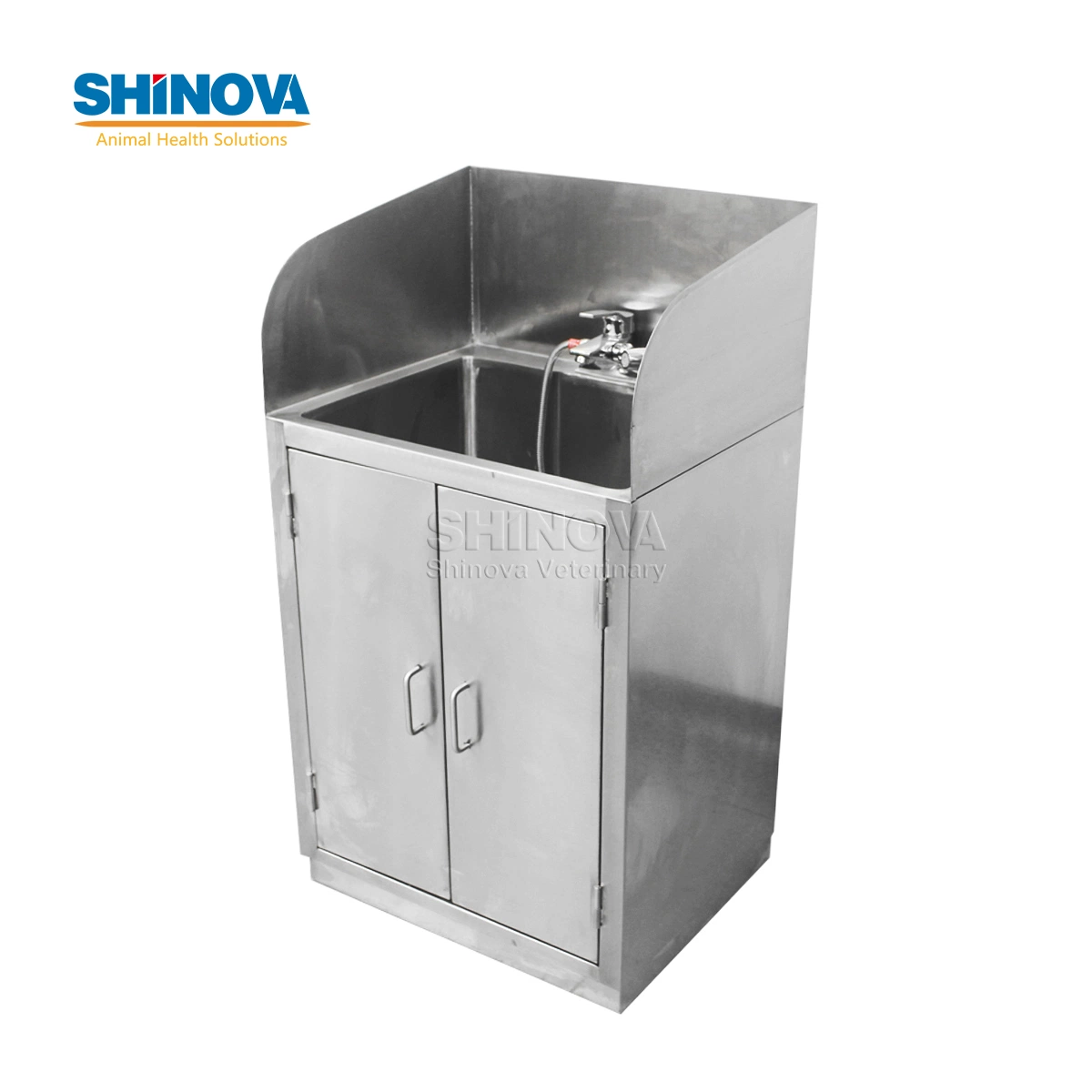 Customized Commercial Hand Sink 304 Stainless Steel Washing Sink for Cage Tray