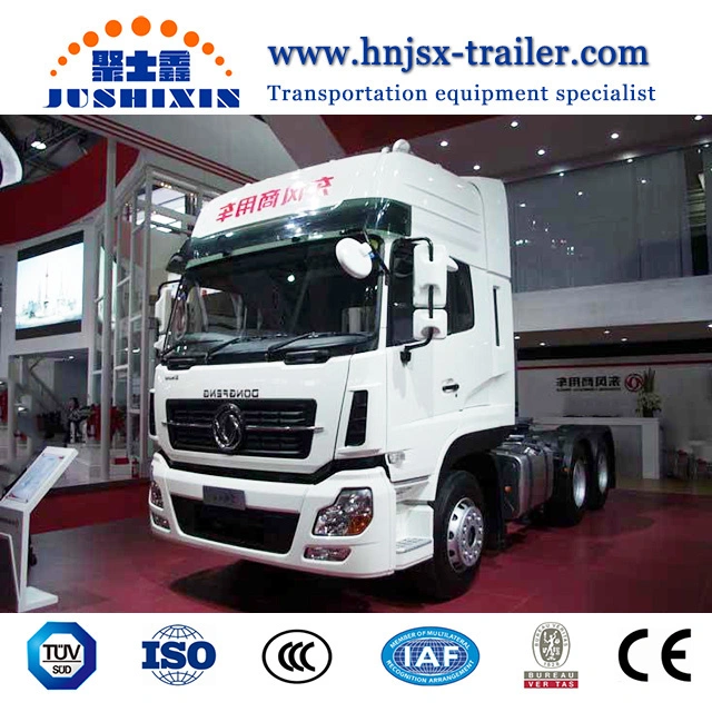 Dongfeng Cummins Engine 10 Wheel 371HP Tractor Truck Head