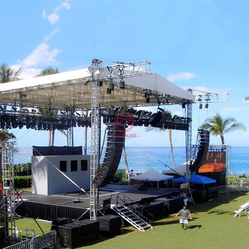 Event Scaffold Crowd Barrier Flight Case Power Cabling Stage Equipment Lighting Display Truss