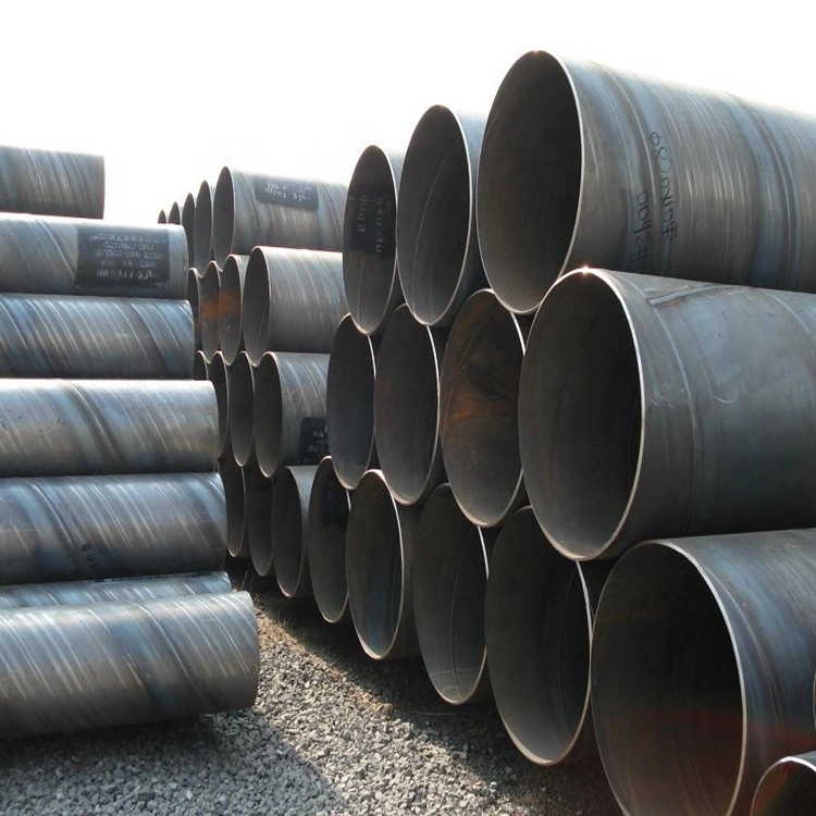 Mild SSAW Pipeline Hot Rolled Round Carbon Spiral Welded Steel Pipe for Hydropower Penstock