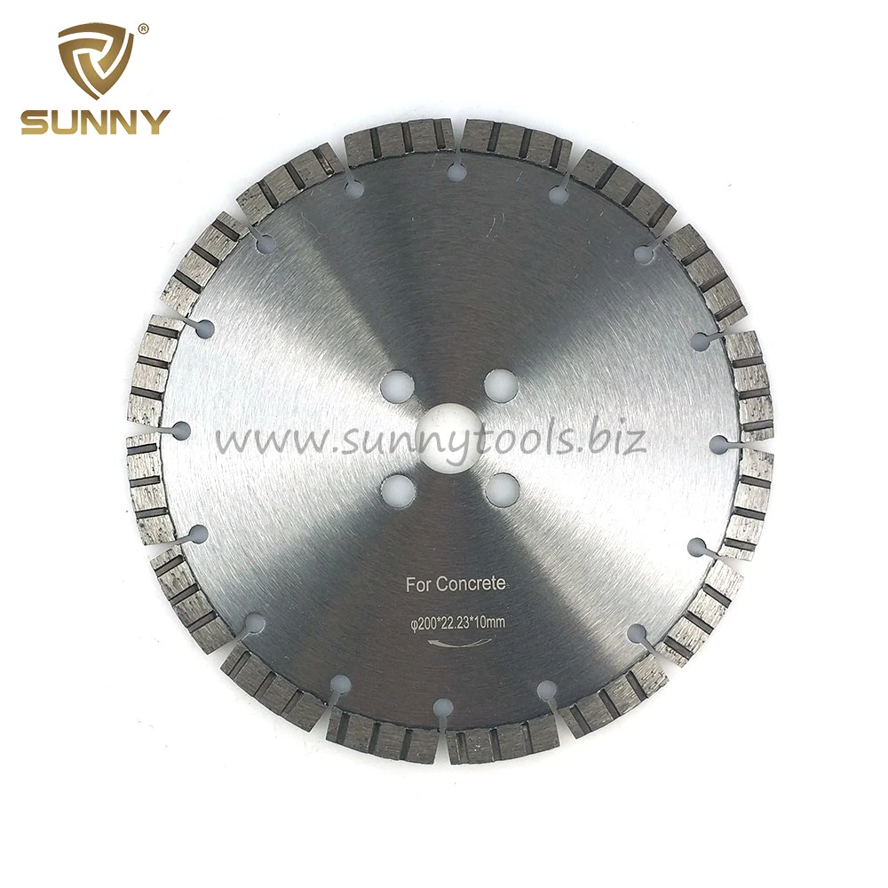 200mm Laser Welded Turbo Segment Concrete Diamond Saw Blade