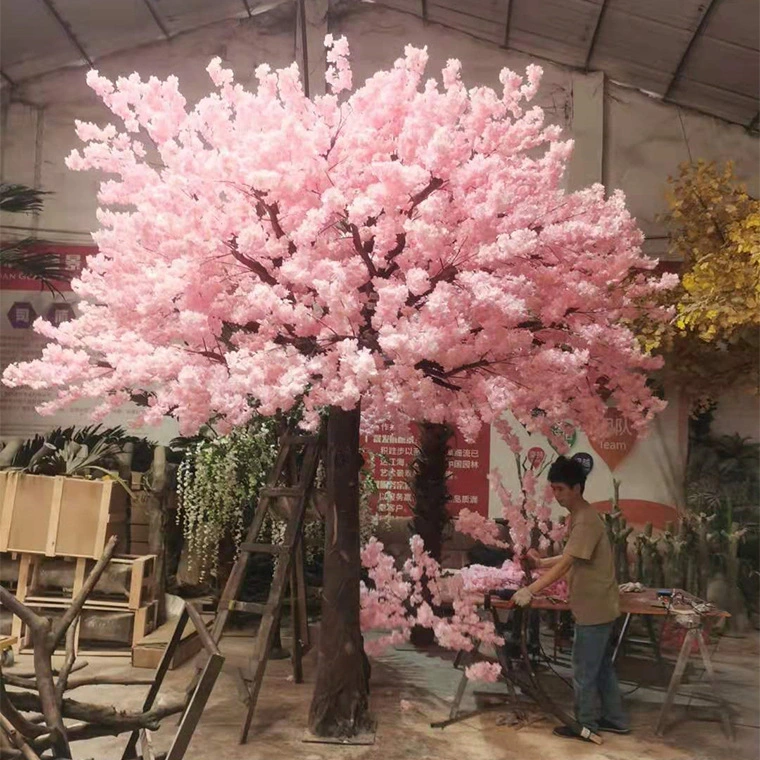 10FT Indoor Outdoor Playground Equipments Artificial Cherry Tree and Plant with Lowest Price for Sale