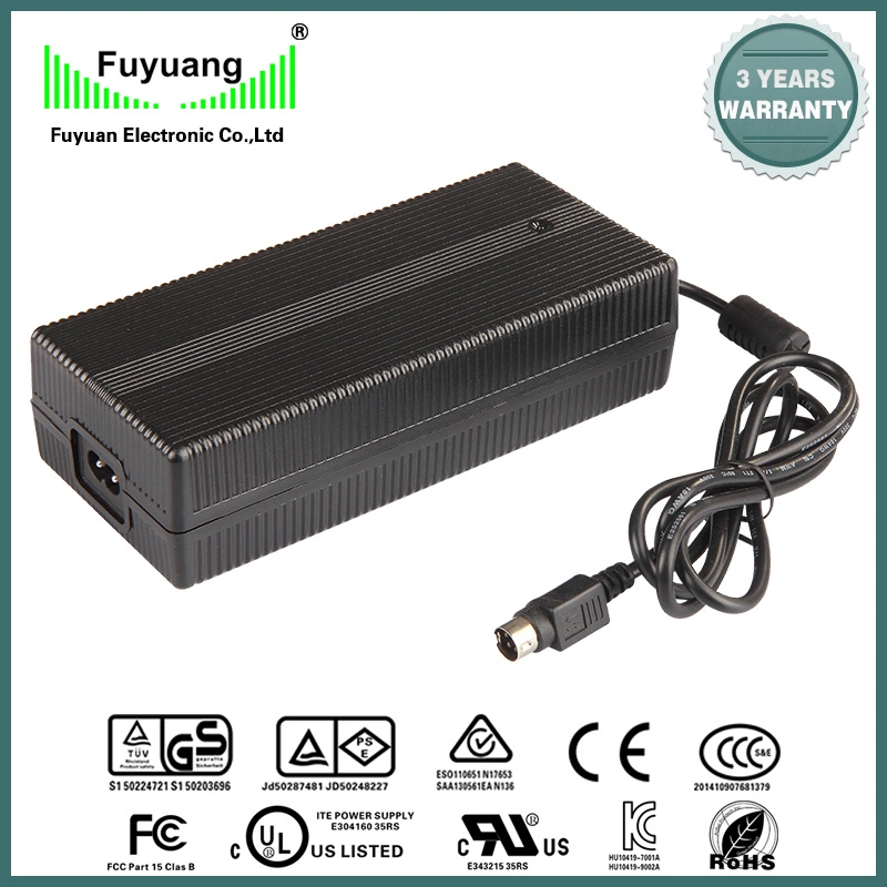 Fuyuang UL FCC Kc PSE Listed 28.8V 8s 33.6V 5.5A Electric Surfboard Balance Car Li-ion Battery Charger