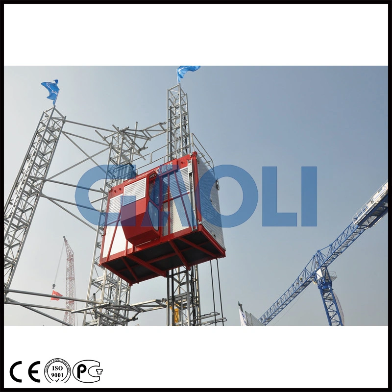 Gaoli Ce Approved Construction Elevator Sc100/100