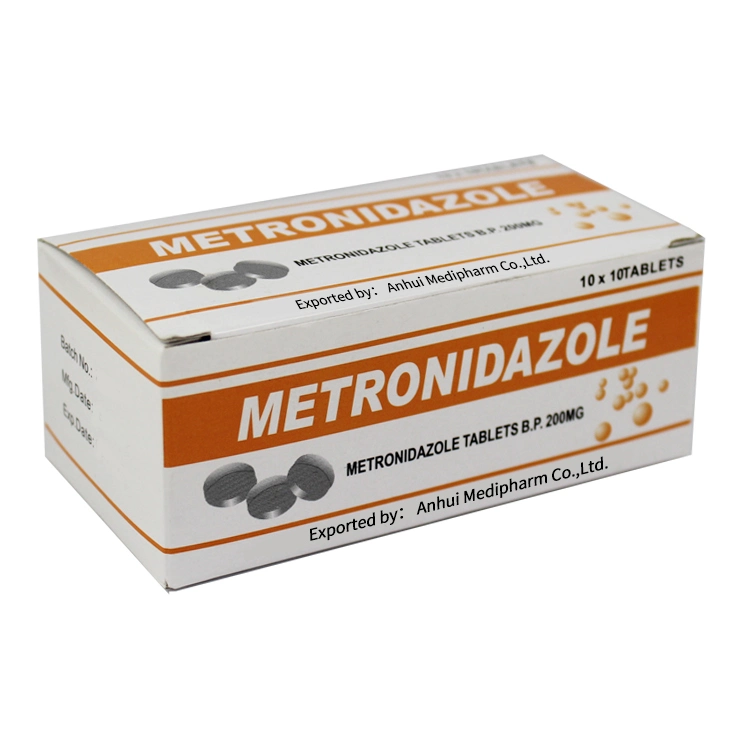 Планшет Medipharm Metronidazole с 200 мг, 10*10Tabs/Box