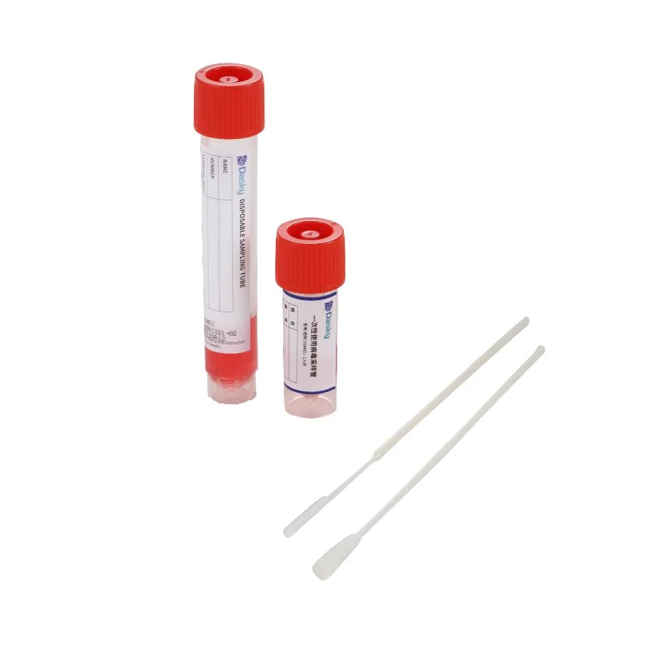 Sampling Collection Viral Transport Medium Vtm Test Kits for Nasal Pharyngeal Sampling Swab