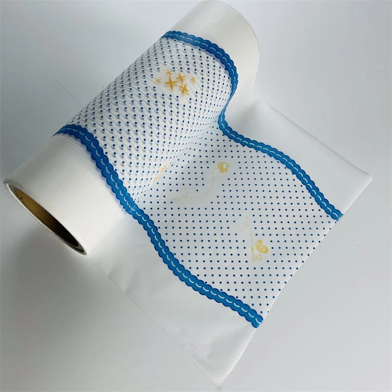 Raw Materials Cast Film Polyethylene Film for Sanitary Napkin and Diaper Making