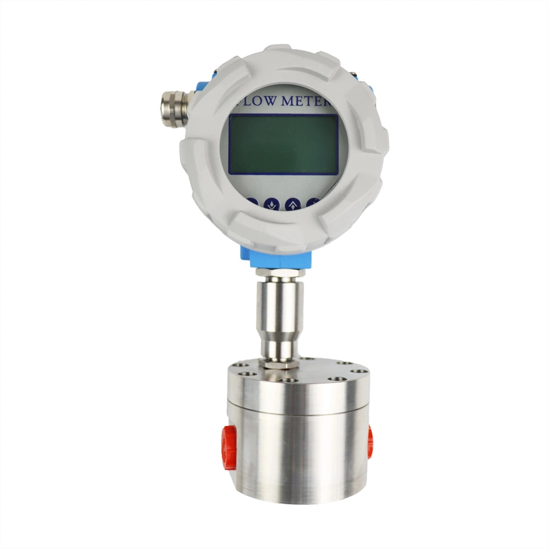 Stainless Steel 0.5 Inch Threaded Connection Water-Based Printing Ink Micro Flow Meter Supplier