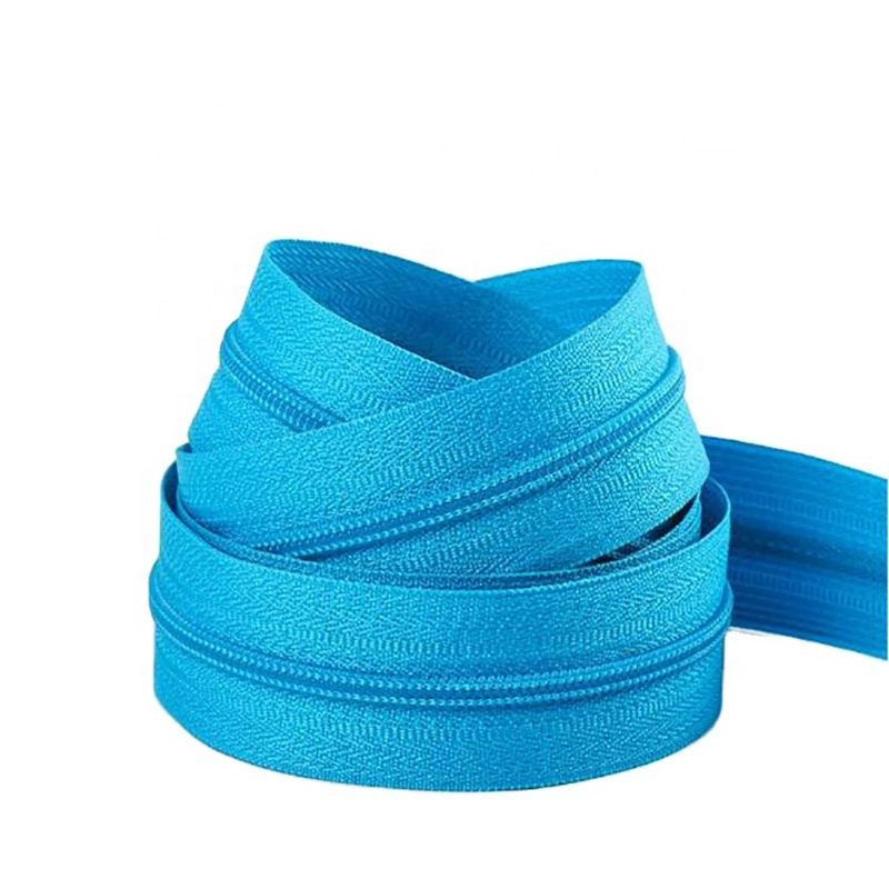 Cheap Open End Plastic Zippers Roll for Jackets Bags Jeans Pants Hats Shoes