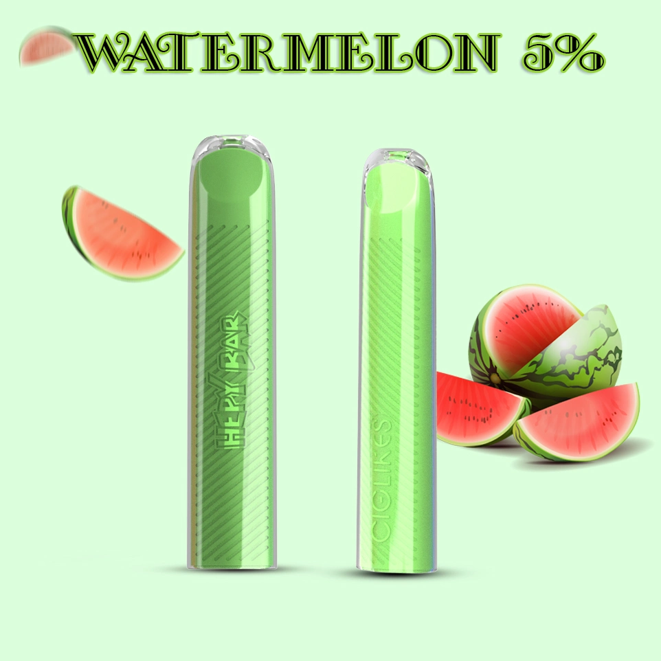 China Hot Beliebte Pen Style Einweg-Vaporizer Hohe Volumen Hepy Bar 500 + Puffs Heizstab Cuvie Air