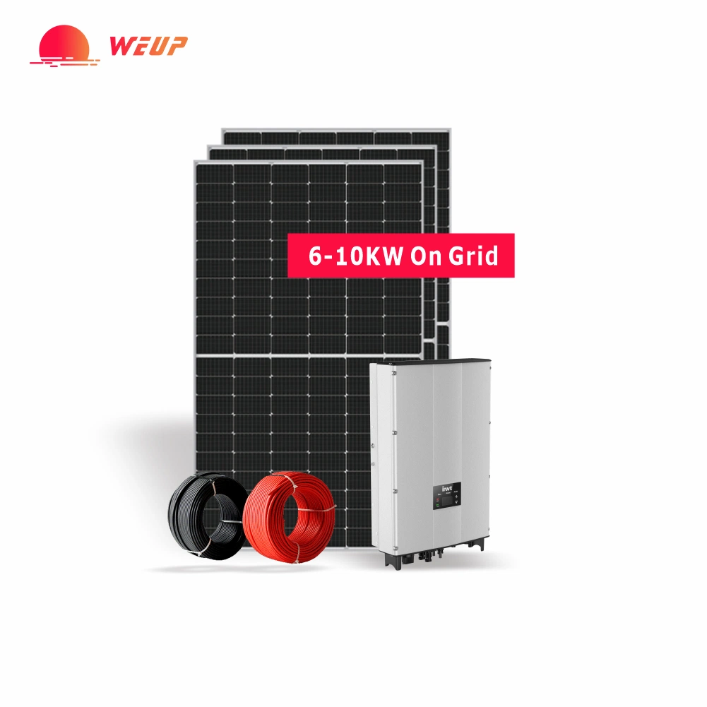 8kw Renewable Energy Storage Equipment on Grid Solar Energy System