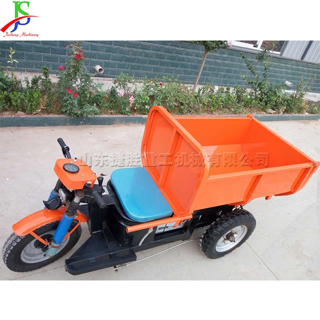 Tricycle électrique alimentation agricole camion à trois roues à benne basculante électrique à trois roues Voiture