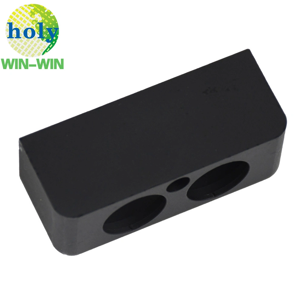 Electronic Black Delrin ABS POM PP CNC Machining Milling Painted Cover